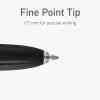 Pentonic GR-T Retractable Gel Pens, 24 Count, Assorted Color Ink (12 Black, 8 Blue, 4 Red), 0.7 mm Fine Point, Smooth Writing For Journaling (1002360)(Assorted)