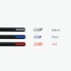 Pentonic Gel Pens, 24 Count, Mixed Pack (12 Assorted Color Pens, 12 Glitter Pens), Medium & Fine Point, Smooth Writing For Journaling (1002355)(Black  Blue  Red Gel)
