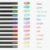 Pentonic Gel Pens, 24 Count, Mixed Pack (12 Assorted Color Pens, 12 Glitter Pens), Medium & Fine Point, Smooth Writing For Journaling (1002355)(Multicolor Gel & Glitter)