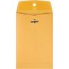 Quality Park 6 x 9 Clasp Envelopes, Clasp and Gummed Closures for Storing or Mailing, 28 lb Kraft Paper, 100 per Box (QUA37855)(5 x 7.5 Inches)