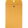Quality Park 6 x 9 Clasp Envelopes, Clasp and Gummed Closures for Storing or Mailing, 28 lb Kraft Paper, 100 per Box (QUA37855)(7 x 10 Inches)