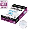Quality Park #8 5/8 Security Envelopes, Double Window, Self Seal Envelopes for Invoices/Statements, 3-5/8″ x 8-5/8″, 24 lb White, 500/Box (QUA24539)(3-5/8 x 8-5/8)
