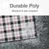 Quality Park Bubble Mailers, 8.25 x 11, Shipping Envelopes, Water Resistant Poly Padded Envelopes, Plaid, 25 Pack (QUA85872)(One Size)