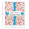 Quality Park Bubble Mailers, 8.25″ x 11″, Shipping Envelopes, Water Resistant Poly Padded Envelopes, Berry Print, 25 Pack (QUA85873)