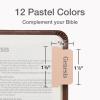 Redi-Tag Bible Tabs, Bible Tabs for Men and Women, Printed and Customizable Bible Labels, Bible Annotation Kit, Pastel Colors, 75 Pack (1002456)(Pastel)