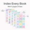 Redi-Tag Bible Tabs, Bible Tabs for Men and Women, Printed and Customizable Bible Labels, Bible Annotation Kit, Pastel Colors, 75 Pack (1002456)(Pastel)