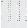 Redi-Tag Numbered Tabs, Pre-Printed Divider Tabs, Permanent Adhesive Index Labels, Divider Labels for School, Home and Office, 7/16″ x 1″, 104 Tabs Per Pack, (B31001)(104 Count (Pack of 1))