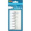 Redi-Tag, RTG31010, Permanent Stick Write-On Index Tabs, 416 / Pack, White, (Pack of 1)(104 Tabs)