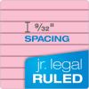 TOPS 5 x 8 Legal Pads, 6 Pack, Prism Brand, 2 Pink/2 Blue/2 Purple, Narrow Ruled, 50 Sheets Per Writing Pad, Made in USA (63016)(5″ x 8″)