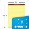 TOPS 8.5 x 11.75 Legal Pads, 12 Pack, The Legal Pad Brand, Wide Ruled, Yellow Paper, 50 Sheets Per Writing Pad, Made in the USA (7532)(8-1/2 x 11-3/4)