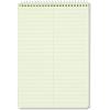 TOPS Spiral Steno Books, 6″ x 9″, Gregg Rule White Paper, Assorted Covers, 80 Sheets per Book/4 Books per Pack (80220)(Green Paper)