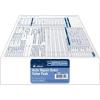 Adams Garage Repair Order Forms, 8.5 x 11 Inch, 3 Parts, 250-Count, White and Canary and White Tag (GT3811)(1-pack)
