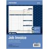 Adams Job Invoice Forms, 2-Part Carbonless, For Service and Repair Billing, 100 Individual Sets Per Pack (NC2817), White, 8-1/2 x 11Inches(8-1/2 x 11 inches)