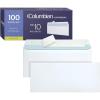 Columbian #10 Security Envelopes, 500/Box, No Window, 4-1/8 x 9-1/2 Inches, Release & Seal Self Seal, White (COLO151)(100 Count)