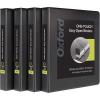 Oxford 3 Ring Binders, 1 inch ONE-Touch Easy Open D Rings, Durable Binders for School and Office, ClearVue, Xtralife Hinge, Non-Stick, PVC-Free, Black, Holds 250 Sheets, 4 PK (79903)(1 Inch)