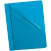 Oxford Clear Front Report Covers, Black, Letter Size, 25 per box (55806EE)(Light Blue)