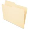 Pendaflex File Folders, Letter Size, 8-1/2″ x 11″, Classic Manila, 1/3-Cut Tabs in Left, Right, Center Positions, 100 Per Box (65213)(1/2 Cut)