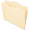 Pendaflex File Folders, Letter Size, 8-1/2″ x 11″, Classic Manila, 1/3-Cut Tabs in Left, Right, Center Positions, 100 Per Box (65213)(1/3 Cut  Pos 2)