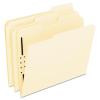 Pendaflex Manila Fastener Folders, Letter Size, 1 Fastener, 1/3 Cut, 50/BX (FM210)(1/3 Cut Assorted Position)