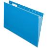 Pendaflex Recycled Hanging Folders, Letter Size, Aqua, 1/5 Cut, 25/BX (81616)(Blue)