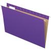 Pendaflex Recycled Hanging Folders, Letter Size, Aqua, 1/5 Cut, 25/BX (81616)(Violet)