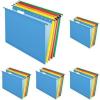 Pendaflex SureHook Reinforced Hanging Folders, Letter Size, Assorted Colors, 20 per Box (6152 1/5 ASST)(Assorted Colors)