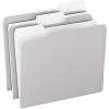 Pendaflex Two-Tone Color File Folders, Letter Size, Assorted Colors, 1/3 Cut, 100 per box (152 1/3 ASST)(Gray)