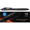 Pentonic BR-T Retractable Ballpoint Pens, 18 Count, Blue Ink, 0.7 mm Fine Point, Smooth Writing For Journaling, Office & School (PEN12125)(Blue)