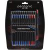 Pentonic Gel Pens, 24 Count, Assorted Colored Ink (12 Black, 8 Blue, 4 Red), 0.6 mm Fine Point, Smooth Writing For Journaling & Notetaking (1002354)
