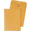 Quality Park 6 x 9 Clasp Envelopes, Clasp and Gummed Closures for Storing or Mailing, 28 lb Kraft Paper, 100 per Box (QUA37855)(11.5 x 14.5 Inches)