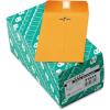 Quality Park 6 x 9 Clasp Envelopes, Clasp and Gummed Closures for Storing or Mailing, 28 lb Kraft Paper, 100 per Box (QUA37855)(4 x 6.375 Inches)