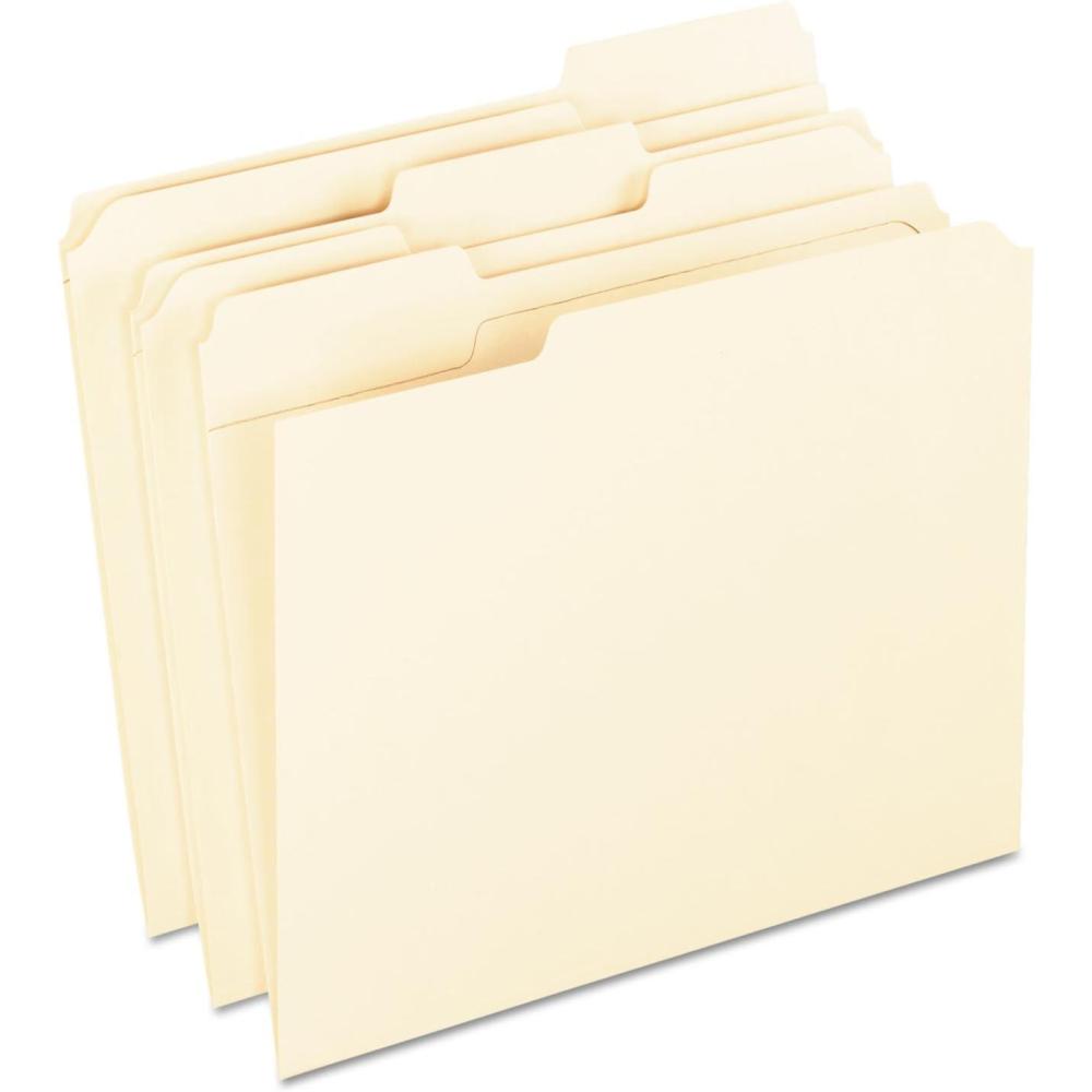 imagePendaflex Reinforced Tab File Folders Letter Size Manila 13Cut 100 Per Box R752 13Letter