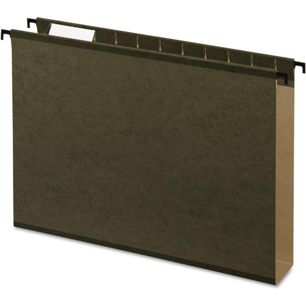 imagePendaflex SureHook Extra Capacity Reinforced Hanging Folders Letter Size Assorted Colors Total of 20 Folders per Box 6152X2 ASSTStandard Green