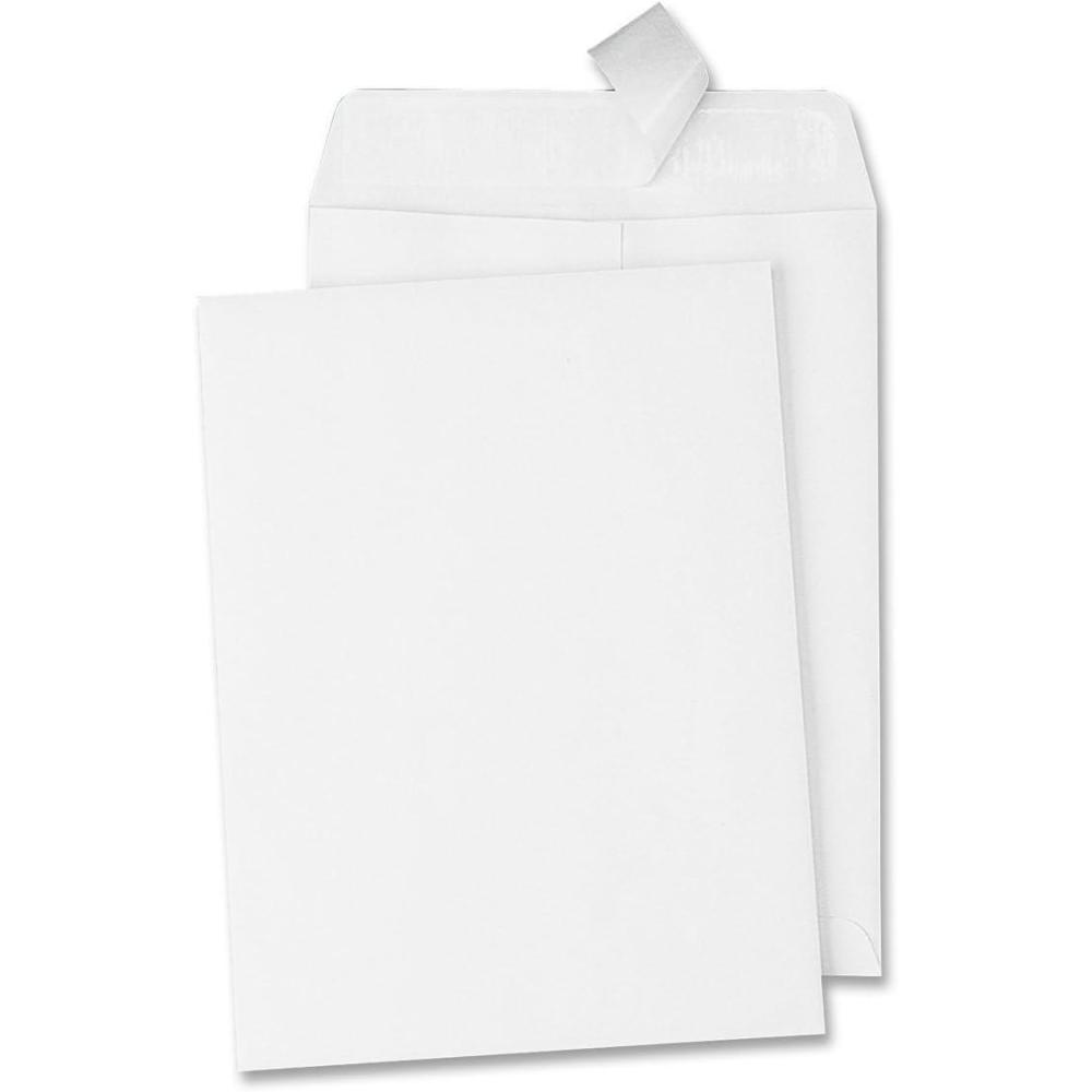 imageQuality Park 6 x 9 Catalog Envelopes with Self Seal Closure for Mailing Storage and Organizing 28 lb White Wove 100 per Box QUA44182