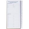 Adams Phone Message Book, 5.25 x 11 Inch, Spiral Bound, 2-Part, Carbonless, 4 Messages per Page, 400 Sets, 2-Pack, White and Canary (S1154-2D)