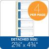 Adams Write ‘N Stick Message Pad, 2-Part, Carbonless, Blue, 5-1/4″ x 11″, 200 Sets per Book (SC1153WS)(200 Count (Pack of 2))