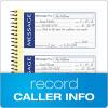 Adams Write ‘N Stick Message Pad, 2-Part, Carbonless, Blue, 5-1/4″ x 11″, 200 Sets per Book (SC1153WS)(5.3″ x 0.3″)