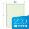 Ampad Engineer Pad, 5 Squares per Inch, 8.5″ x 11″, 200 Sheet Pad, Green (22-144)