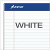 Ampad Evidence Perforated 8 1/2 x 11 3/4 Inch Legal Pads, Legal Ruled, White Paper, 50 Sheets Per Pad, 12 Pack (20-320)(White)