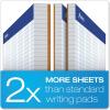 Ampad Evidence Quad Dual-Pad, Quadrille Rule, Letter Size (8.5 x 11.75), White, 100 Sheets per Pad (20-210)