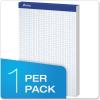 Ampad Evidence Quad Dual-Pad, Quadrille Rule, Letter Size (8.5 x 11.75), White, 100 Sheets per Pad (20-210)