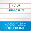 Ampad Gold Fibre Retro Pad, Wide Rule, 8-1/2 x 11-3/4, White, 70-Sheets/Pad (20-008R)(70 Sheets)