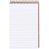 Ampad Gold Fibre Retro Writing Pad, Red Cover, White Paper, 5 x 8, Medium Rule, 80 Sheets, 1 Each (20-007)(Junior Legal (5″ X 8″))