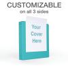 Cardinal 3 Ring Binders, Binders for School and Office, Durable 1.5 Inch, Round Rings, Holds 350 Sheets, ClearVue Presentation View, Non-Stick, Assorted Pastel Colors, 4 Pack (79552)(Bright Colors)