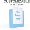 Cardinal 3 Ring Binders, Binders for School and Office, Durable 1.5 Inch, Round Rings, Holds 350 Sheets, ClearVue Presentation View, Non-Stick, Assorted Pastel Colors, 4 Pack (79552)(Pastel Colors)