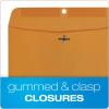 Columbian 10 x 13 Clasp Envelopes, Gummed, 28 lb Brown Kraft, for Mailing Flat Letter Size Documents or Photos, Bulk Pack, 30 Per Pack (COLO405)(Large)