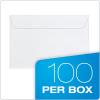 Columbian 6 x 9 Booklet Envelopes, Windowless, White, Gummed Closure, Mailing Envelopes, 100/Box (COLO915)(6×9)