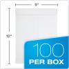 Columbian 9 x 12 Catalog Envelopes, Self Seal Closure, 28 lb White Wove, for Mailing Flat Letter Size Documents, 100 Per Box (COLO342)(Large)