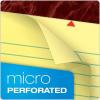 Esselte Corporation Perforated Pads,Legal,50 Sheets,8 1/2″ x 11 3/4″ ,4/Pack,Canary(8-1/2 x 11-3/4)