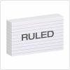 Oxford 31EE Ruled Index Cards, 3″ x 5″, White, 1,000 Cards (10 Packs of 100) (31)(3 x 5  1000 Count)